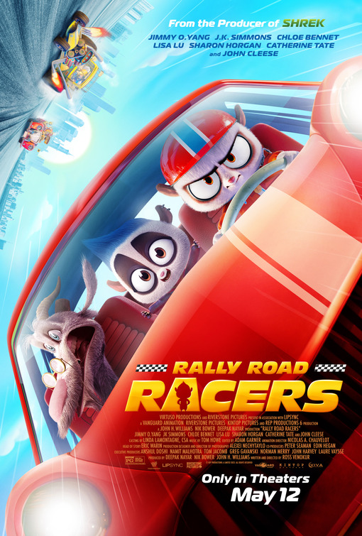 RALLY ROAD RACERS poster