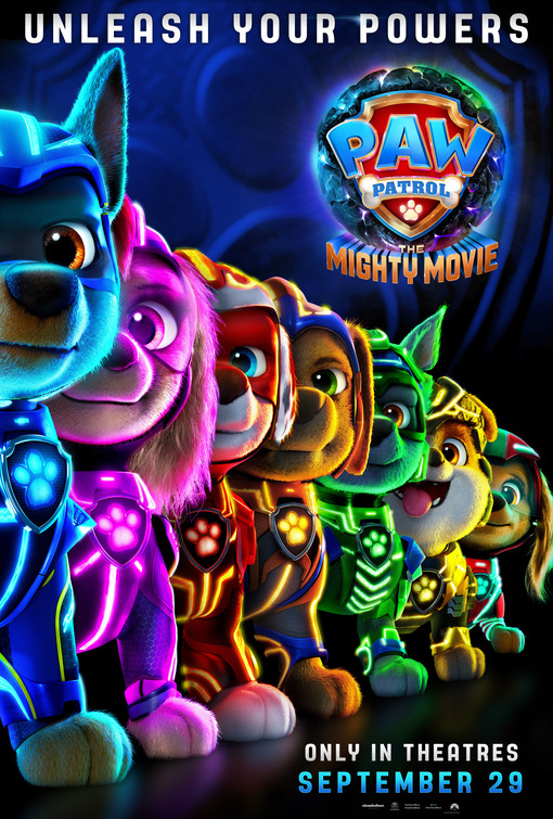 PAW PATROL: The Mighty Movie poster