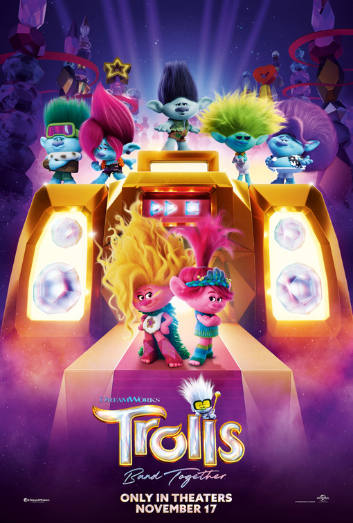 TROLLS BAND TOGETHER poster