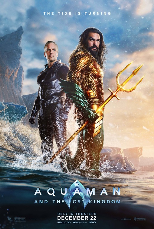 AQUAMAN and the Lost Kingdom poster