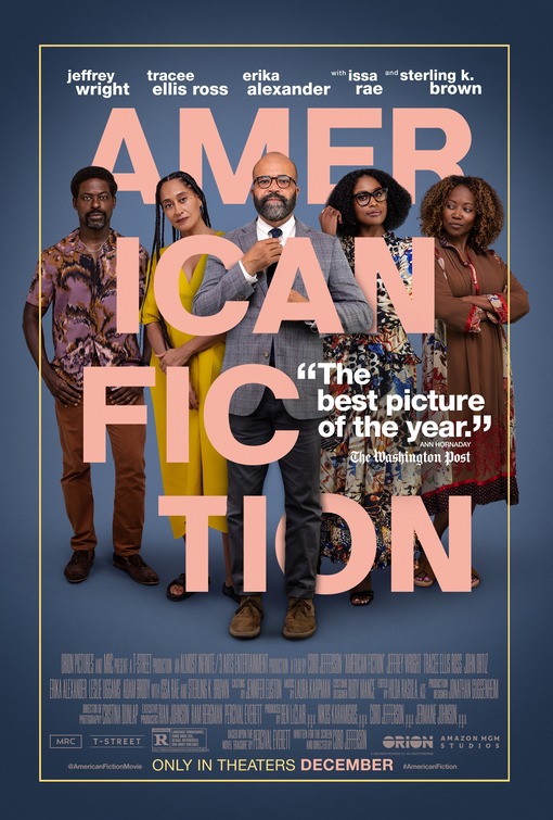 AMERICAN FICTION poster