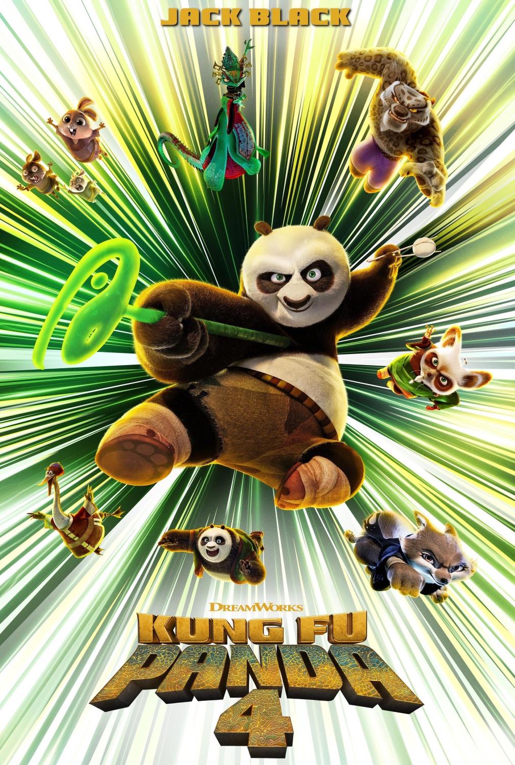 KUNG FU PANDA 4 poster