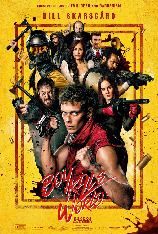 BOY KILLS WORLD poster