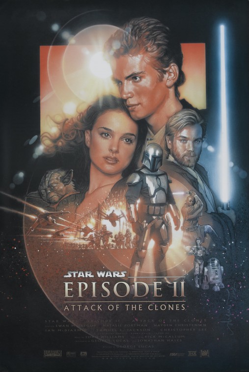 STAR WARS: Episode II – Attack of the Clones poster
