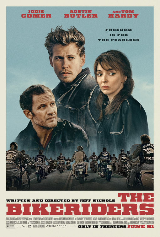 THE BIKERIDERS poster