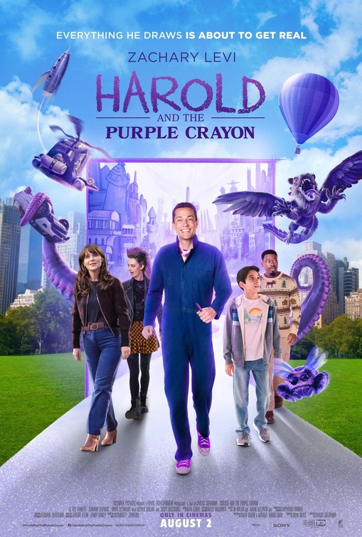 HAROLD AND THE PURPLE CRAYON poster