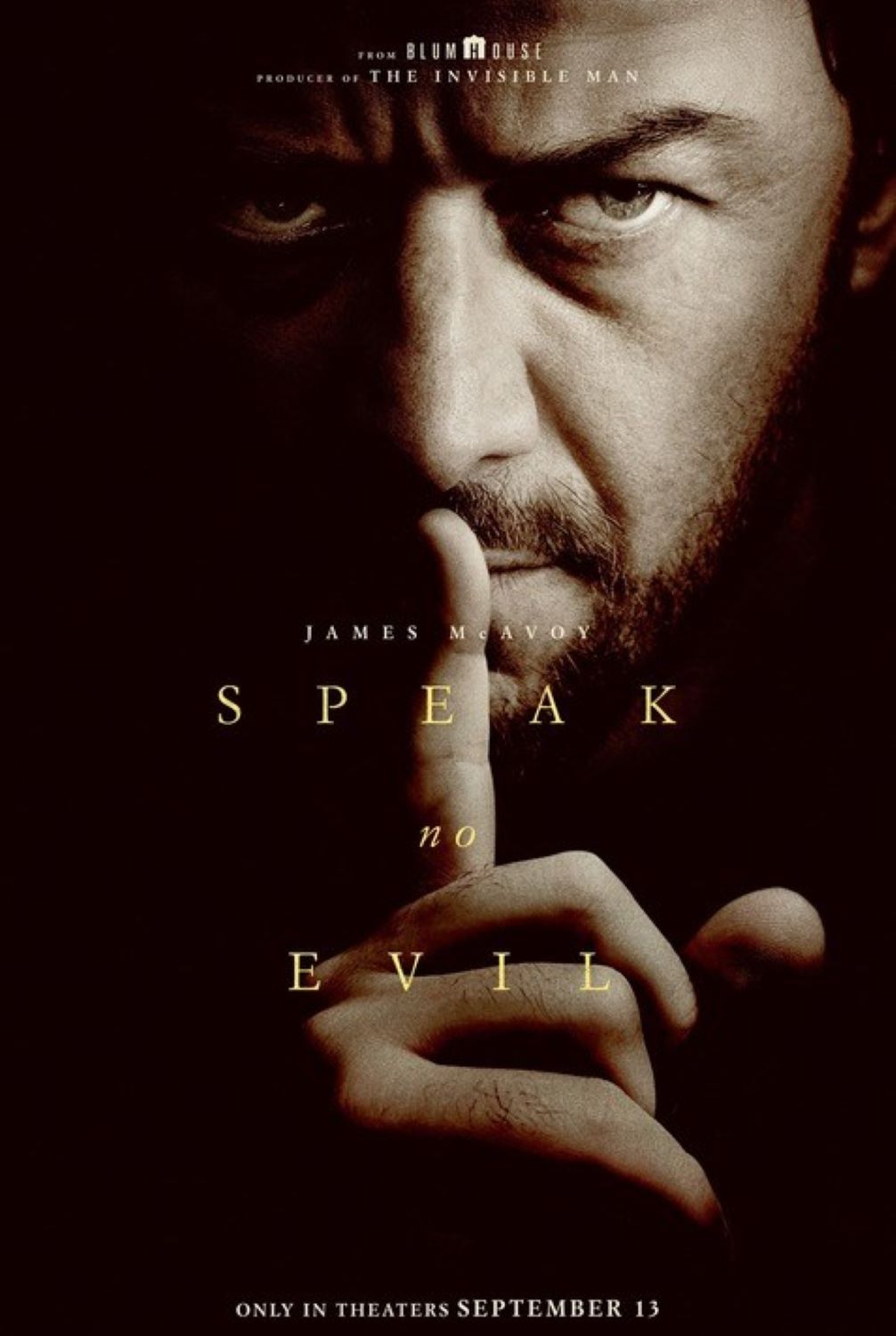 SPEAK NO EVIL poster