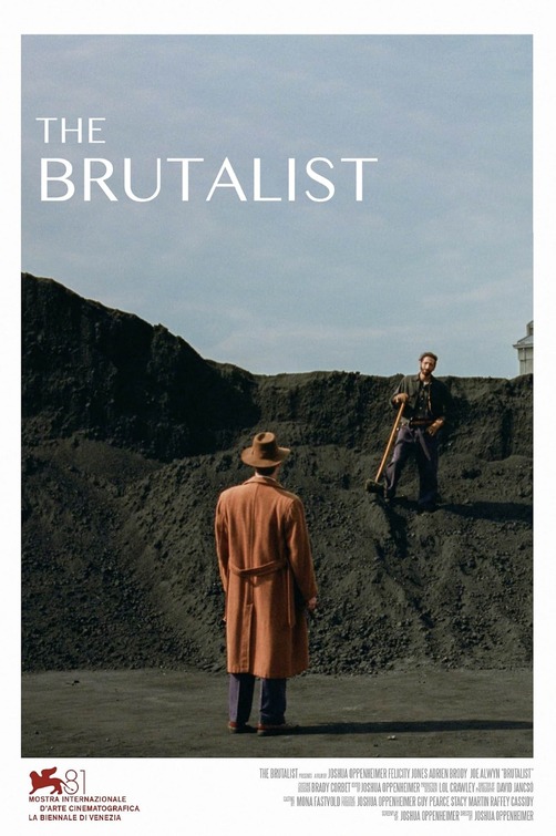 THE BRUTALIST poster