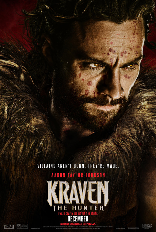 KRAVEN THE HUNTER poster