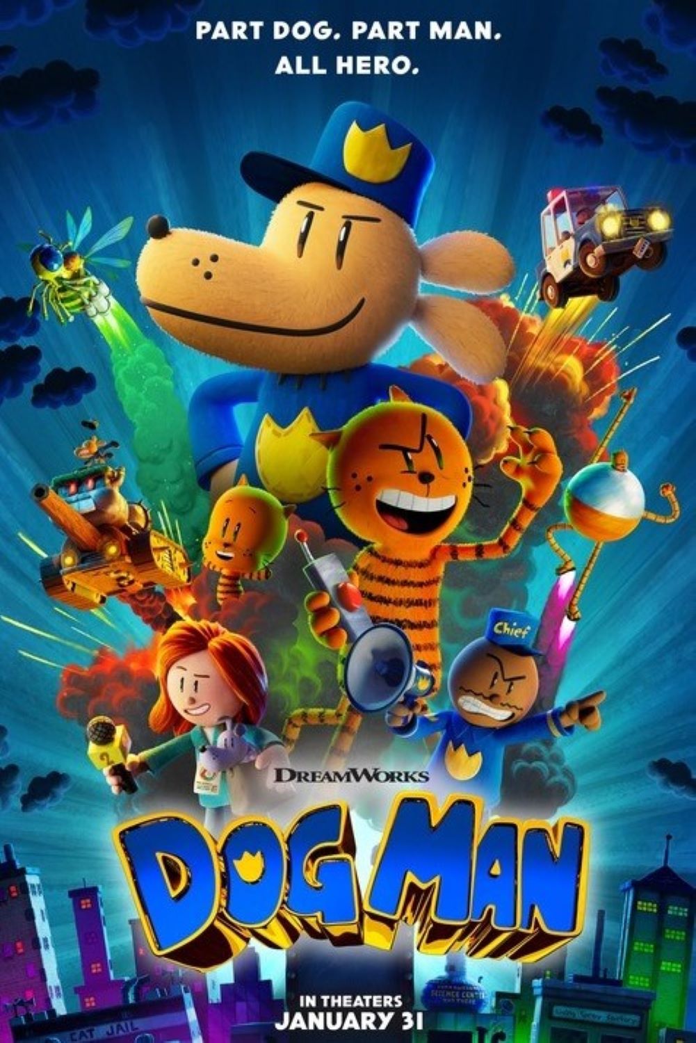DOG MAN poster