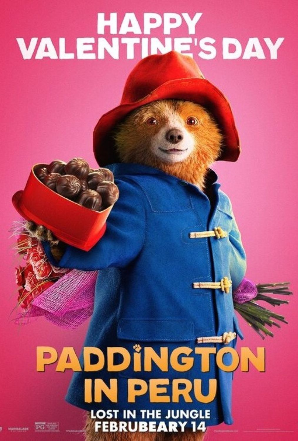 PADDINGTON IN PERU poster