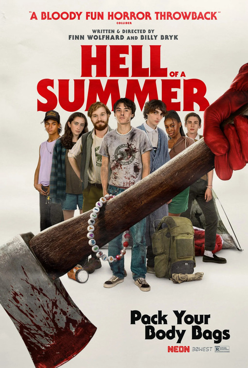 HELL OF A SUMMER poster
