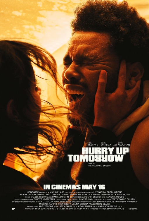 HURRY UP TOMORROW poster