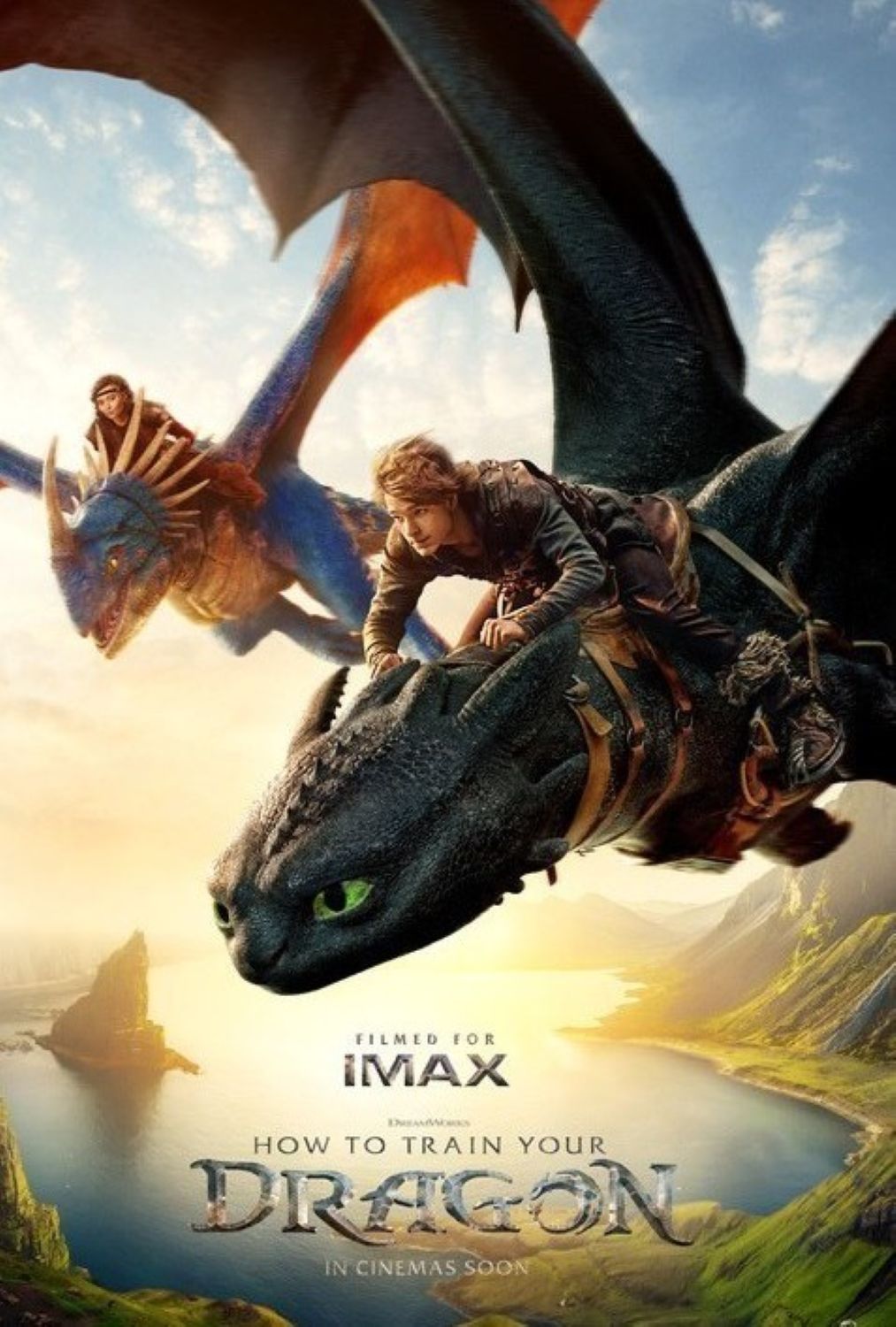 HOW TO TRAIN YOUR DRAGON (2025) poster