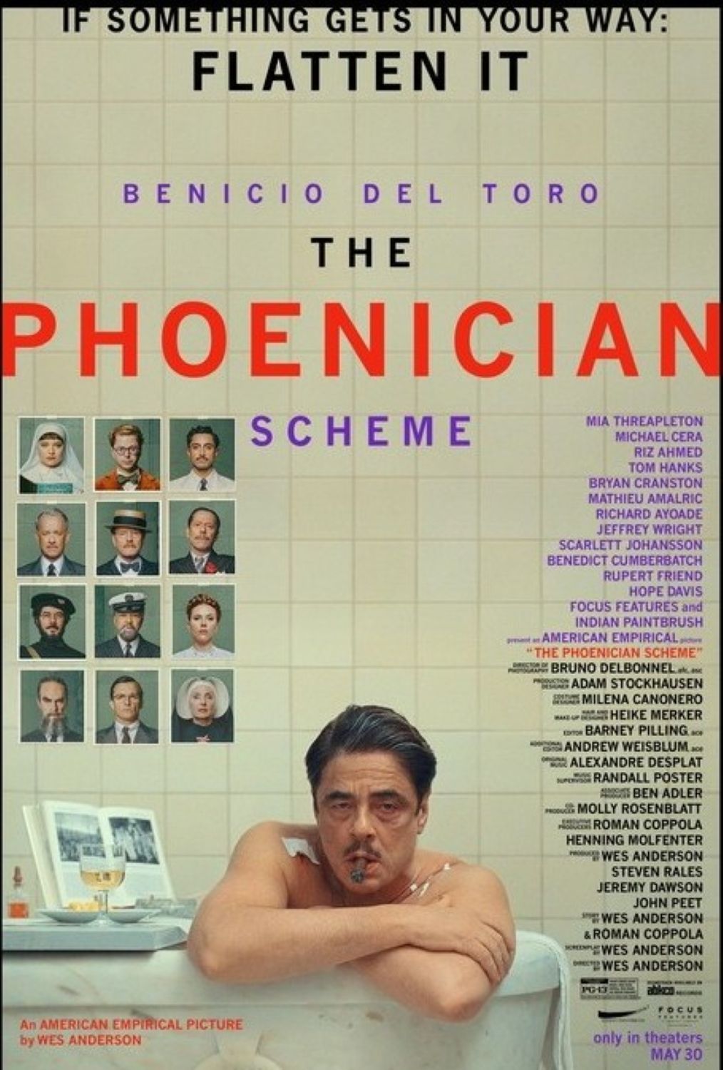 THE PHOENICIAN SCHEME poster