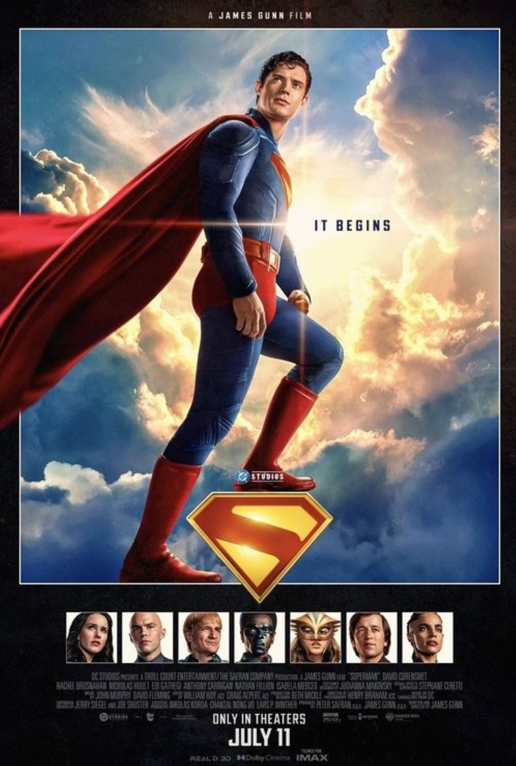 SUPERMAN (2025) poster