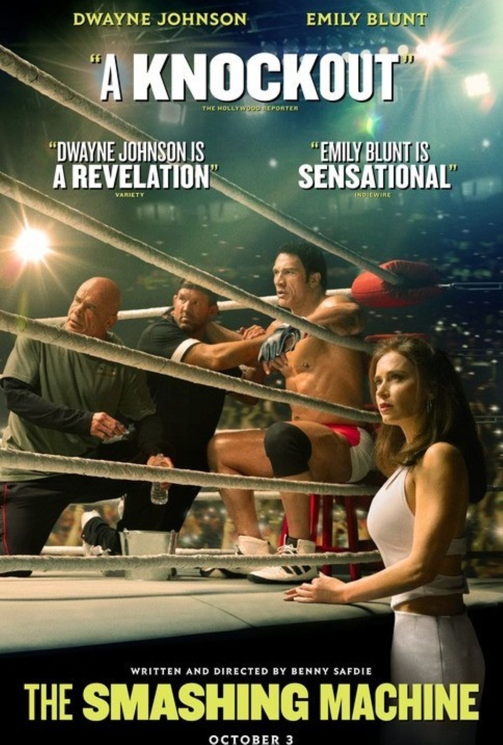 THE SMASHING MACHINE poster