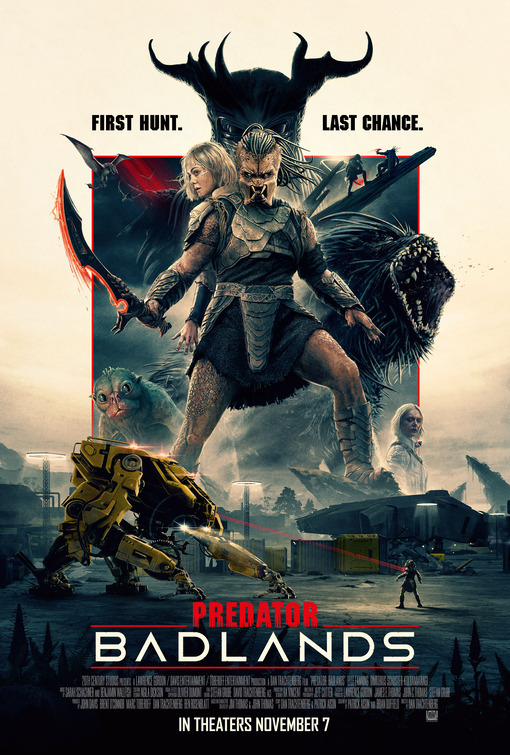 PREDATOR: Badlands poster