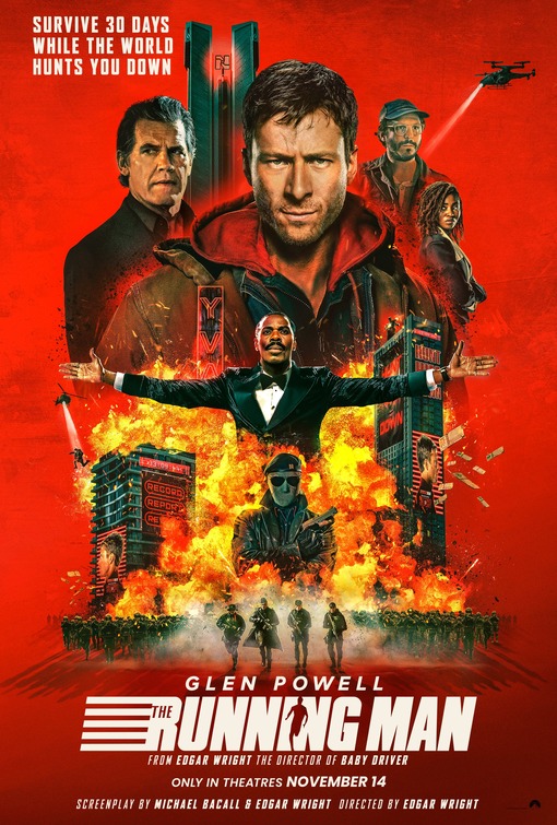 THE RUNNING MAN poster