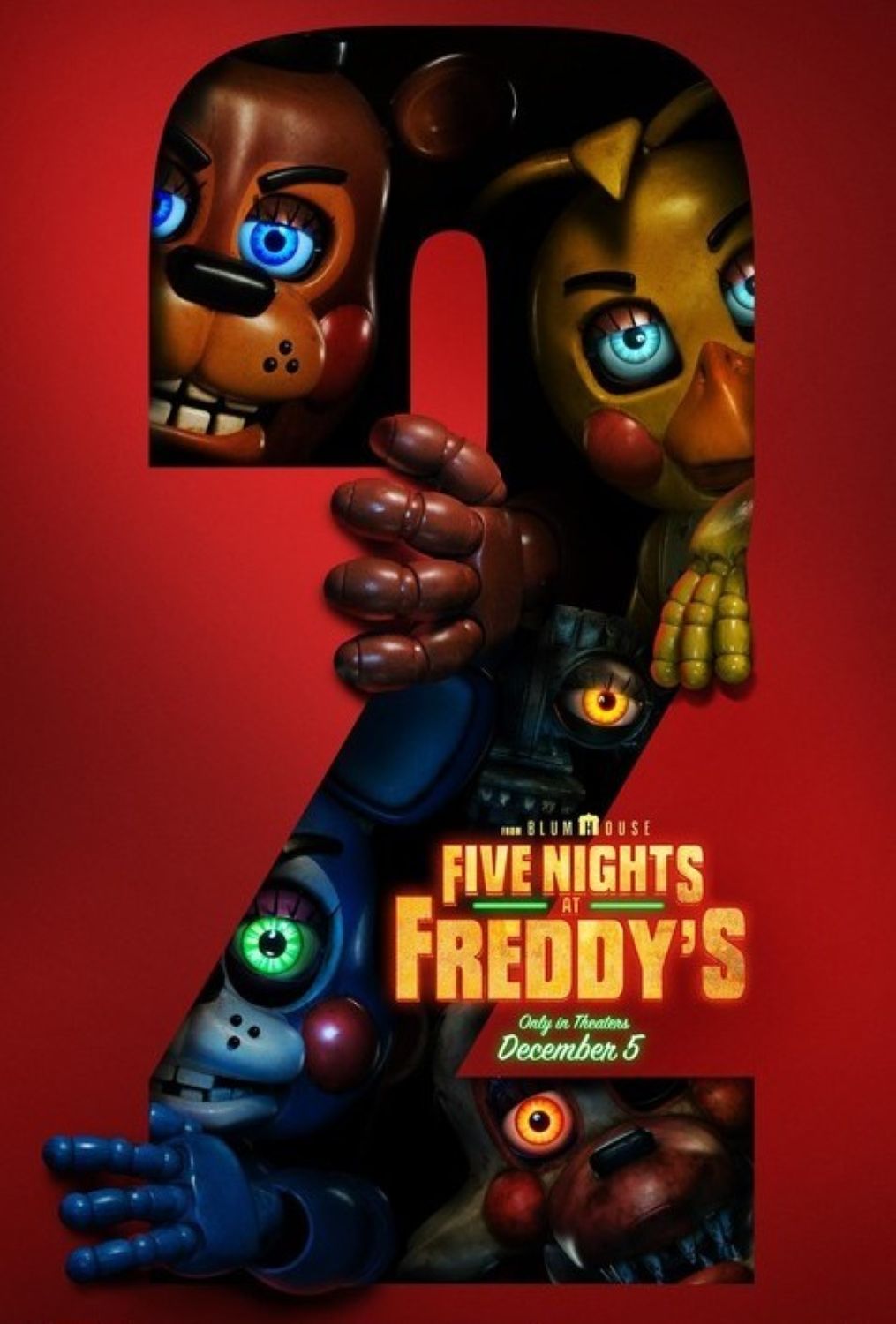 FIVE NIGHTS AT FREDDY'S 2 poster