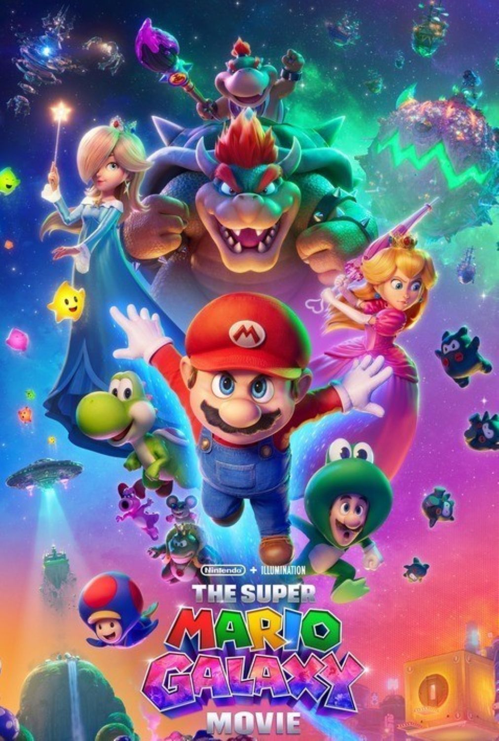 THE SUPER MARIO GALAXY MOVIE poster