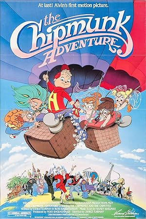 The Chipmunk Adventure poster