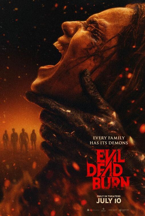 EVIL DEAD BURN poster
